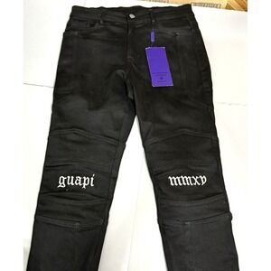 Guapi Pants 32 33 Blood Diamond Limited Edition Embroidered Zipper Streetwear